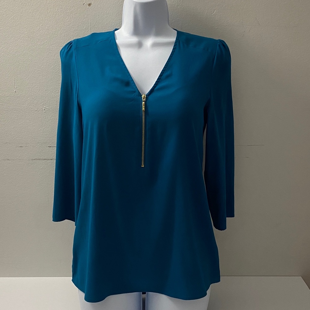 Express Teal Blouse